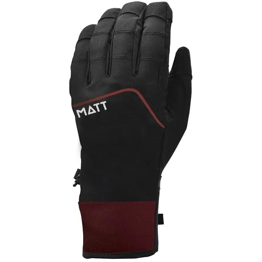 MATT Unisex rukavice MATT Rabassa Skimo Gloves black/red