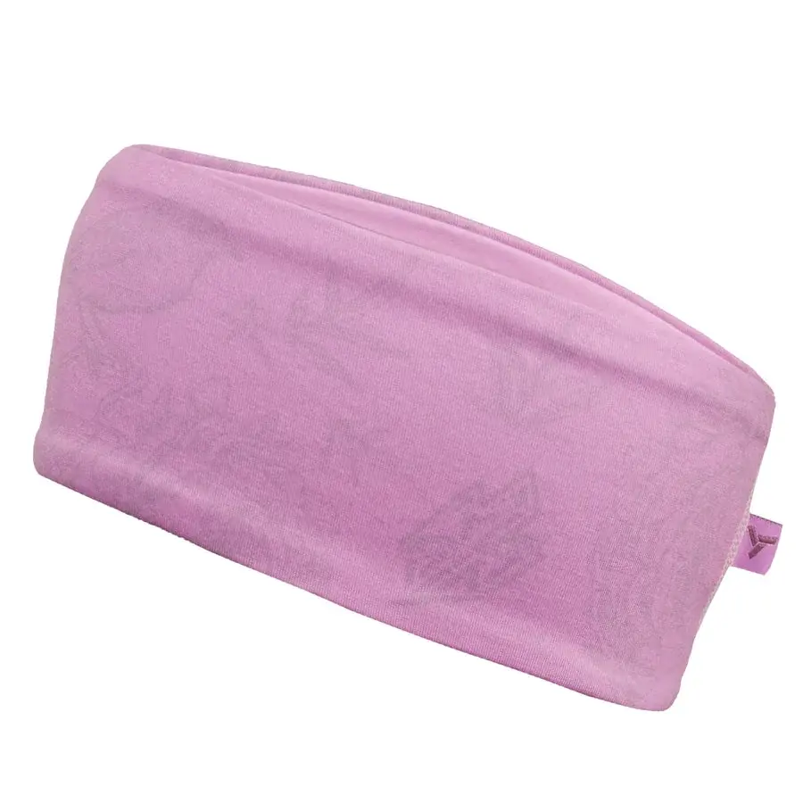 Unisexová dvojvrstvová čelenka Silvini Trebbia blush-lilac