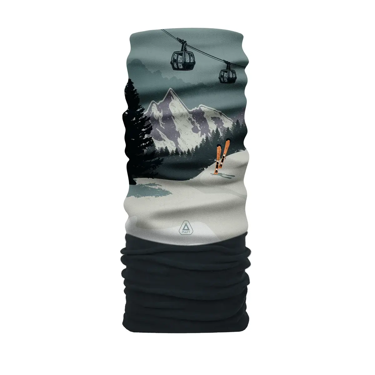 Univerzálna šatka MATT Scarf Coolmax Pol. Skis