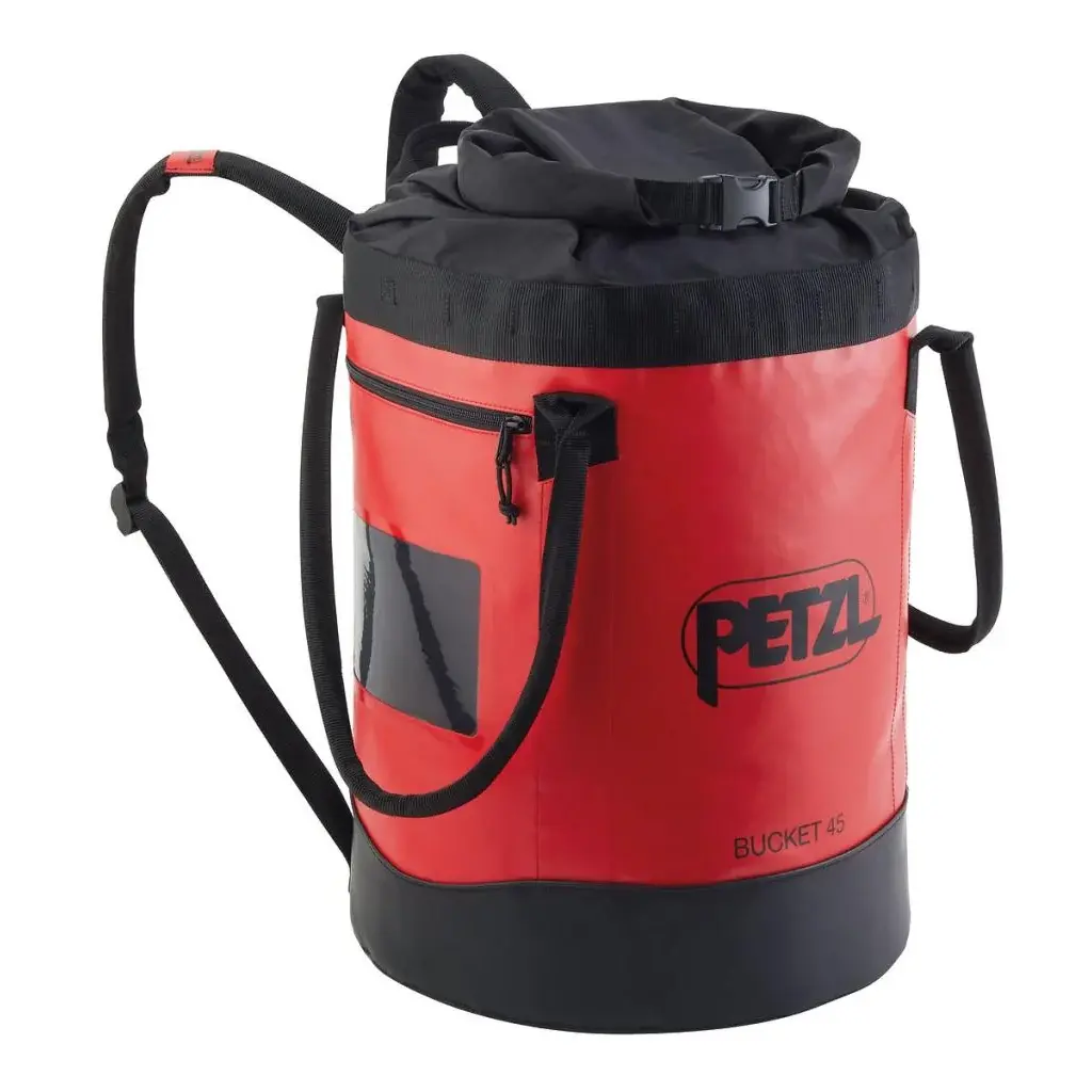 Vak na materiál Petzl Bucket 45L Red