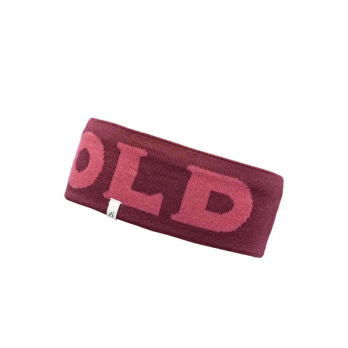 Vlnená čelenka Devold Logo merino Headband beetroot
