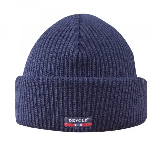 Devold Vlnená čiapka Devold Wool Beanie navy