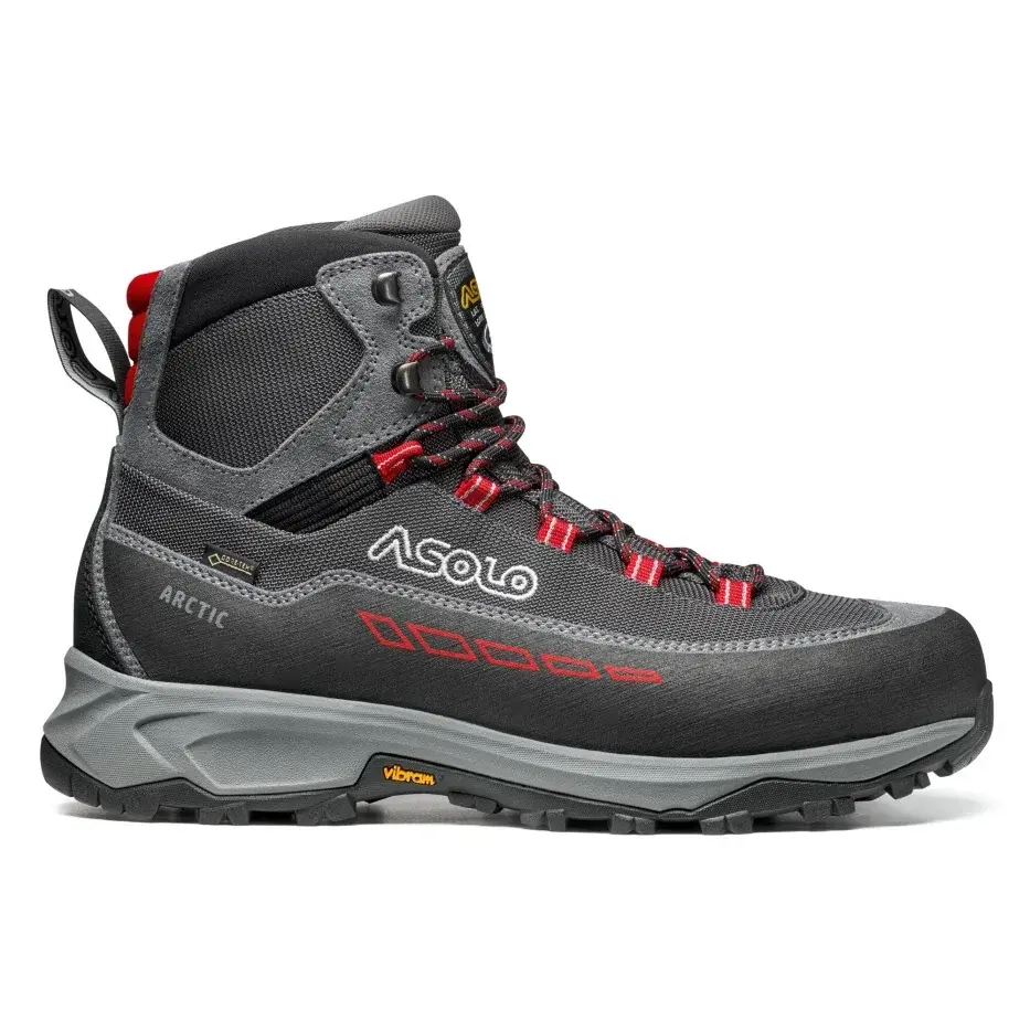 Asolo Zimný pohorka Asolo Arctic GV grey/gunmetal/red/a176
