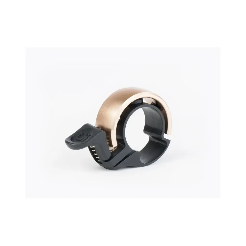 Zvonček na bicykel Knog Oi Classic Small Brass