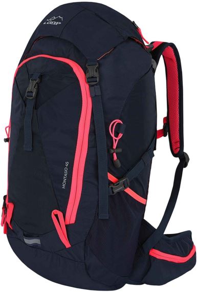 Outdoorový batoh Loap Montasio 45L dark blue/pink