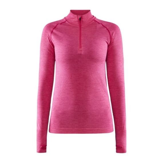 Dámske funkčné tričko CRAFT CORE Dry Active Comfort ZIP pink