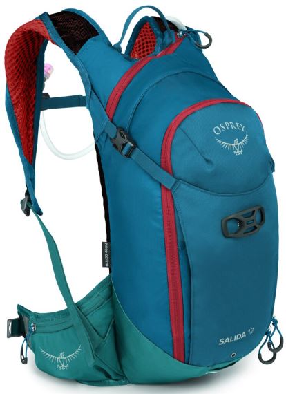 Dámsky cyklistický batoh Osprey Salida 12L watefront blue