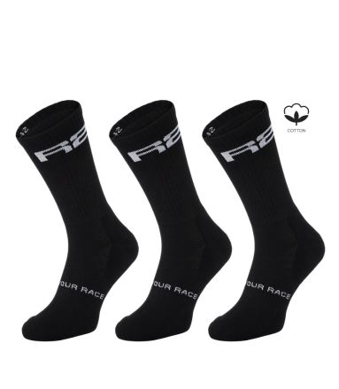 Ponožky R2 URBAN 3PACK čierne, biele