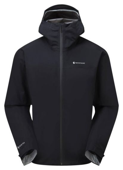 Pánska nepremokavá bunda Montane Spirit Jacket black