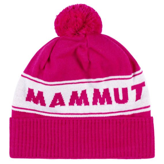 Čapka Mammut Peaks Beanie pink-white