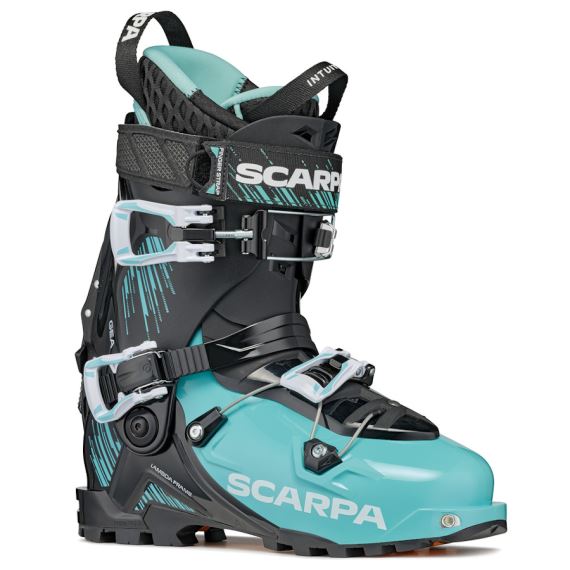 Dámske skialpové topánky Scarpa Gea LD 4.0 aqua/black