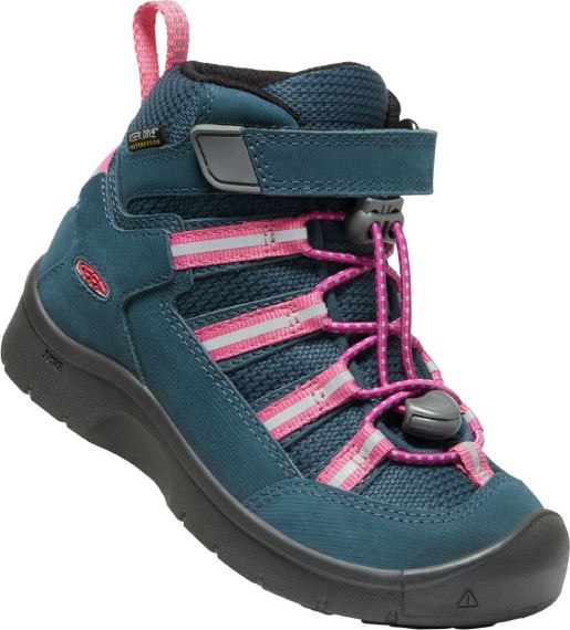 Detská členková obuv Keen Hikeport 2 Sport Mid WP Children blue wing teal/fruit dove