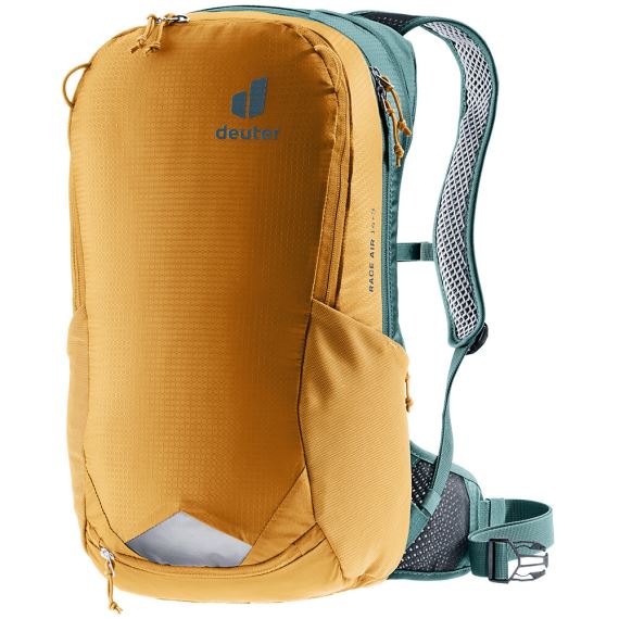 Cyklistický batoh Deuter Race Air 14+3L Cinnamon/deepsea