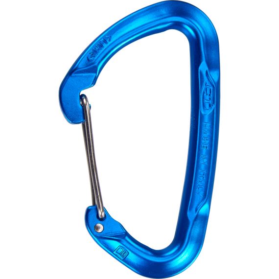 Drôtená karabína Climbing Technology Lime W (drôtená brána) modrá