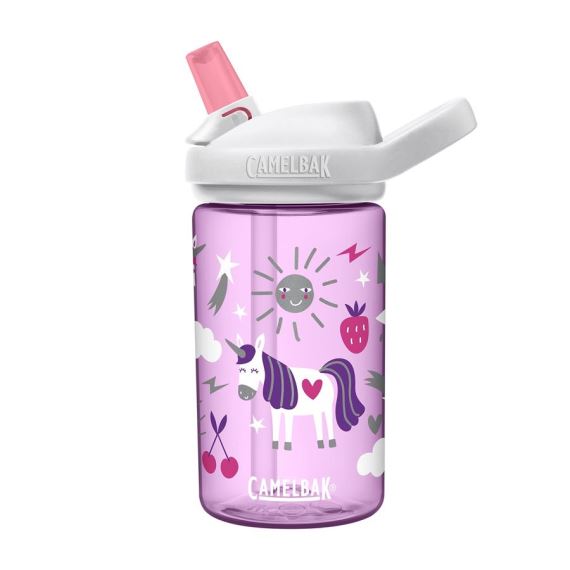 Camelbak Eddy+ Kids 400ml fľaša na párty s jednorožcom