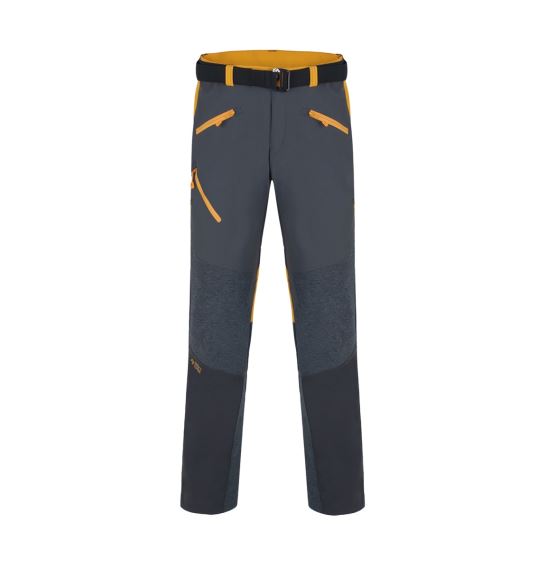 Pánske outdoorové nohavice Direct Alpine Cascade Top anthracite/mango