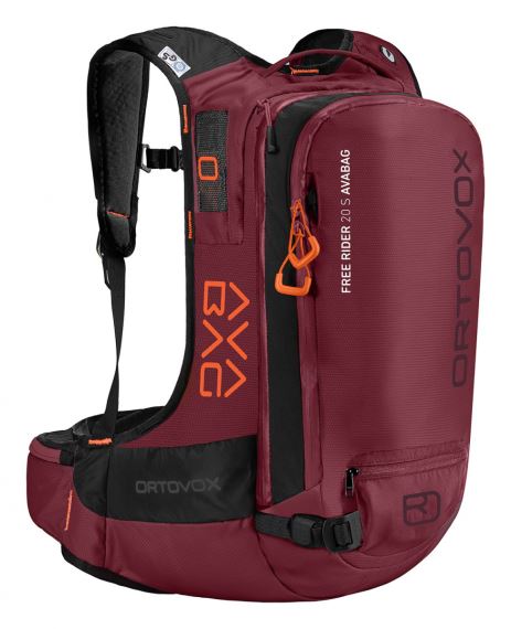 Batoh Ortovox Free Rider 20L S Avabag Kit dark blood