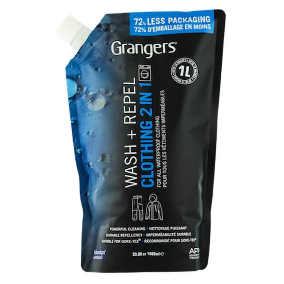 Granger's Wash + Repel Clothing 2 in 1 1L Pouch