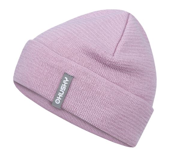 Detská merino čiapka Husky Merhat 6 light purple XS