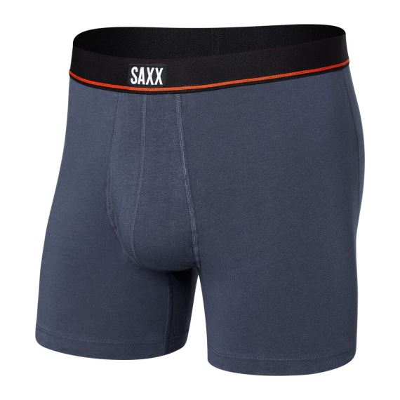 Pánske bavlnené boxerky SAXX Non-Stop Stretch Fly deep navy