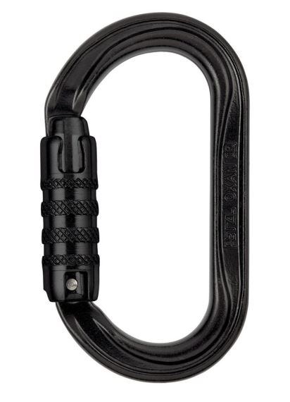 Karabína PETZL Oxan triact-lock čierna