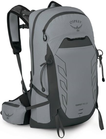 Dámsky batoh Osprey Tempest Pro 20L so striebornou podšívkou