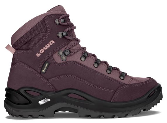 Dámska členková obuv Lowa Renegade GTX MID prune/mauve