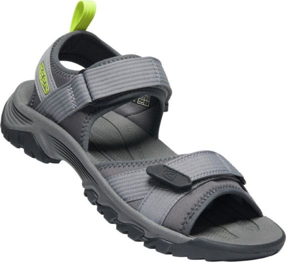 Pánske sandále Keen Targhee III Open Toe H2 steel grey/evening primrose