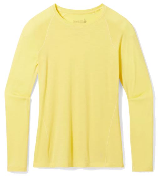 Dámske merino tričko SmartWool W C A-S Merino LS canary