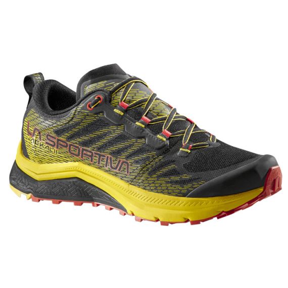 La Sportiva Jackal II Pánska bežecká obuv Black/Yellow_999100