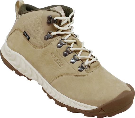 Dámske topánky Keen Nixis Explorer Mid WP Women safari/birch