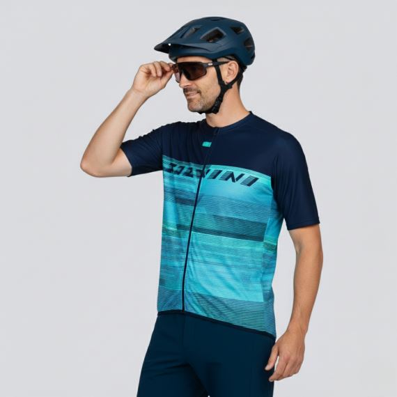Pánsky dres Silvini MD1645 Turano navy-ocean