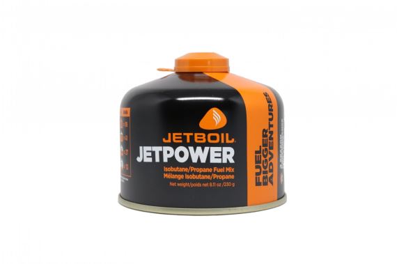 JetBoil Jetpower Fuel black 230g plynová kartuša