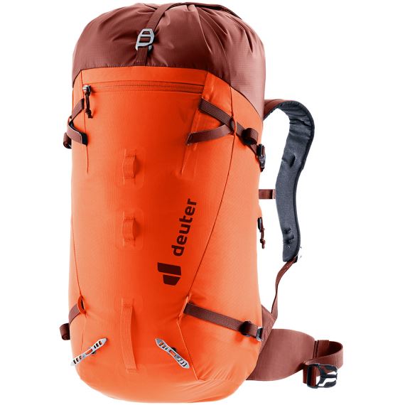 Dámsky lezecký batoh Deuter Guide SL One size 28L Papaya/redwood