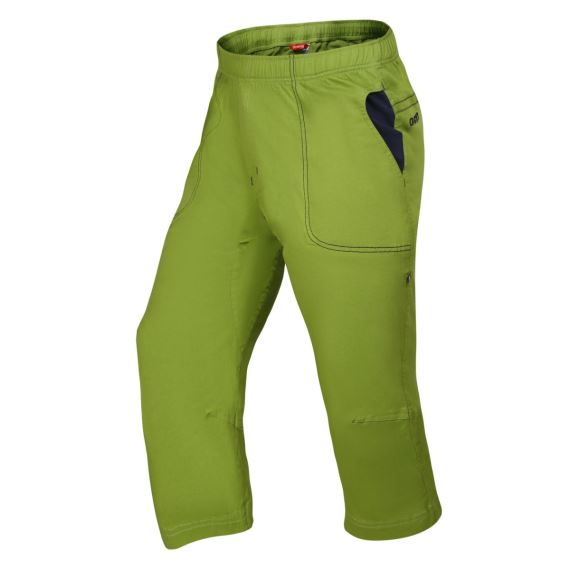 Pánske lezecké 3/4 nohavice Ocún Jaes Pants green spindle tree