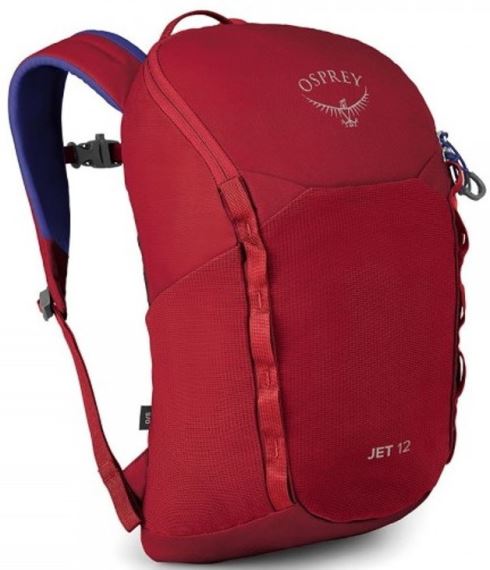 Detský batoh Osprey Jet 12L II cosmic red