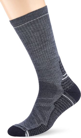 Pánske ponožky Smartwool Hike Light Cushion Crew Medium Gray