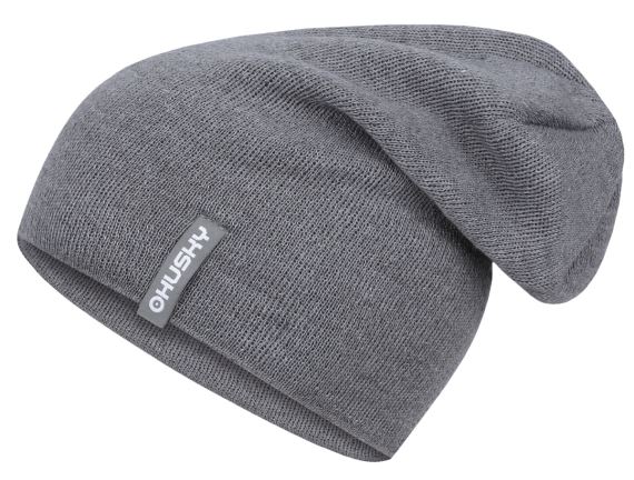 Pánska merino čiapka Husky Merhat 2 light grey L-XL