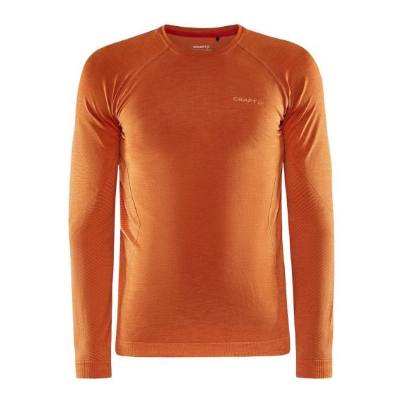 Pánske funkčné tričko Craft Core Dry Active Comfort LS Orange