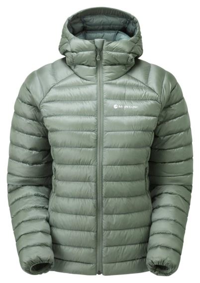 Dámska mikina Montane Anti-freeze Down Hoodie pale sage