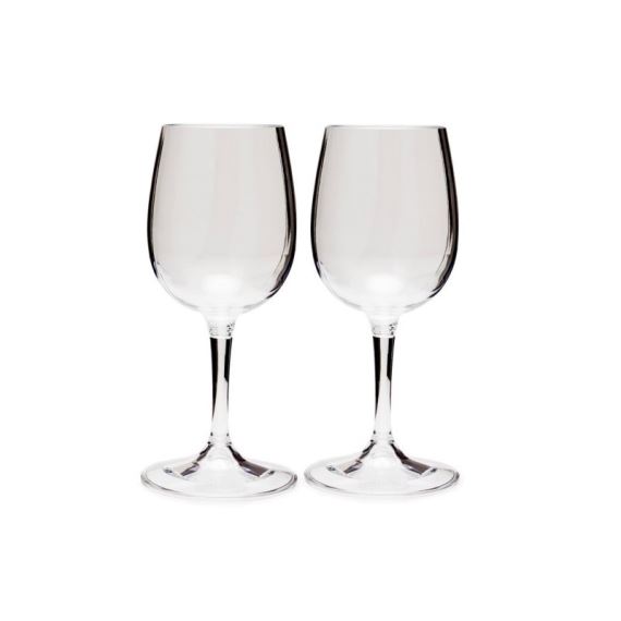 Biele poháre na víno GSI Nesting Wine Glass Set