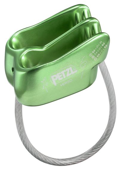 PETZL Verso brzda zelená