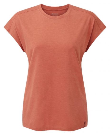 Dámske tričko Montane Womens Mira Terracotta