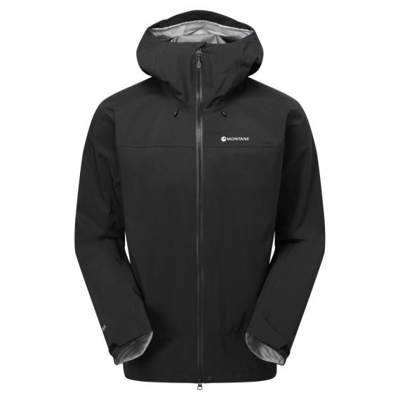 Pánska nepremokavá bunda Montane Phase XT Jacket black