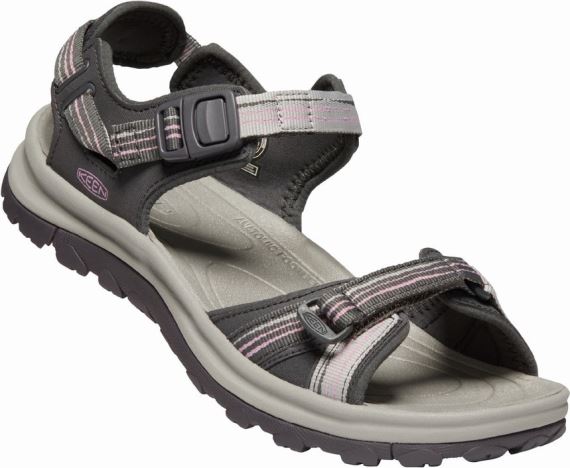 Dámske sandále Keen Terradora II Open Toe Sandal W dark grey/dawn pink