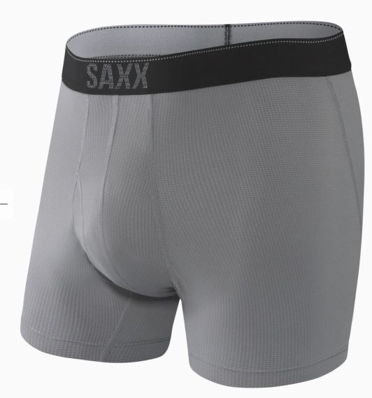 Pánske boxerky SAXX Quest Fly dark charcoal II