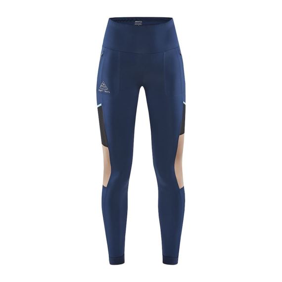 Dámske tričká Craft Pro Trail Tights Blue