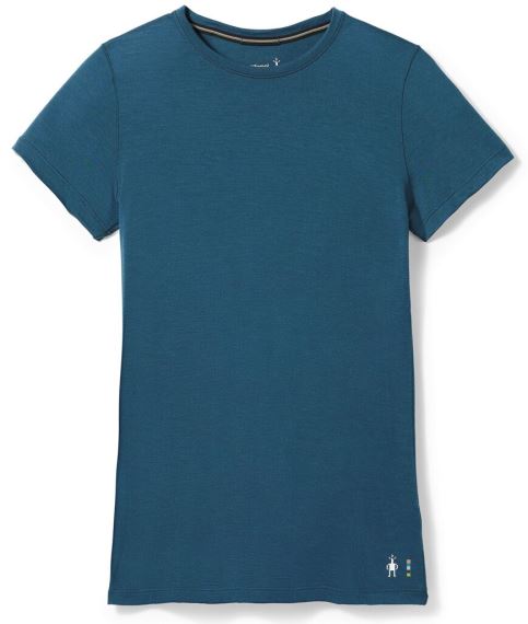 Dámske funkčné tričko Smartwool W Merino Short Sleeve Tee Twilight blue