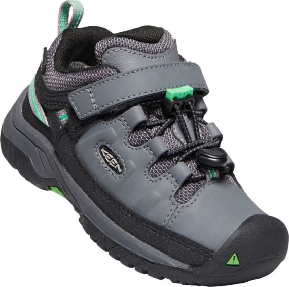 KEEN Targhee Low WP Deti steel grey/irish green