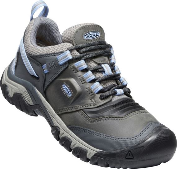 KEEN Ridge Flex WP Dámske trekové topánky steel grey/hydrangea